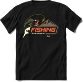 Fgishing tournament | vissen outdoor T-Shirt Heren / dames | hengelsport cadeau Shirt - grappige Spreuken, Zinnen en Teksten Maat M