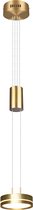 LED Hanglamp - Hangverlichting - Trion Franco - 7.2W - 1-lichts - Warm Wit 3000K - Rond - Mat Goud - Aluminium - BSE