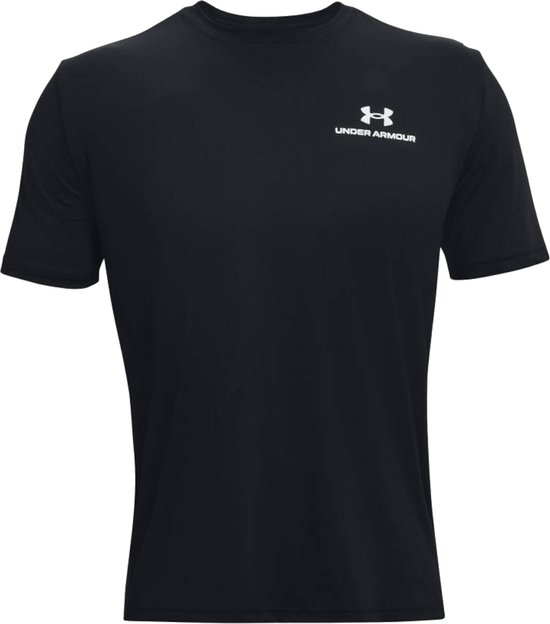Under Armour Rush Energy Short Sleeve 1366138-001, Homme, Zwart, T-shirt, taille: M