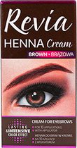 Revia Brown Eyebrow Henna Cream