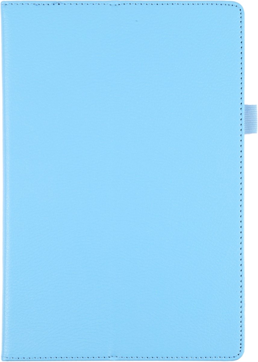 PU Kunstleer-Hoes Map geschikt voor Samsung Galaxy Tab A8 10.5 Lichtblauw