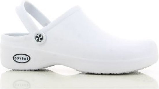 Oxypas Bestlight zorg klompen - Medisch - Anti-slip - Wit - Maat 40