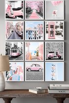 Fotolijst Collage Set – Fotolijstje Hout – Muurdecoratie Voor Woonkamer & Slaapkamer – Fotocollage Lijsten – Fotowand – 12 stuks