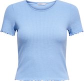 Only T-shirt Onlemma S/s Short Top Noos Jrs 15201206 Ultramarine Dames Maat - M