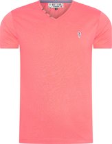 Mezaguz Heren T-Shirt Teessential Pink Fresh Maat M