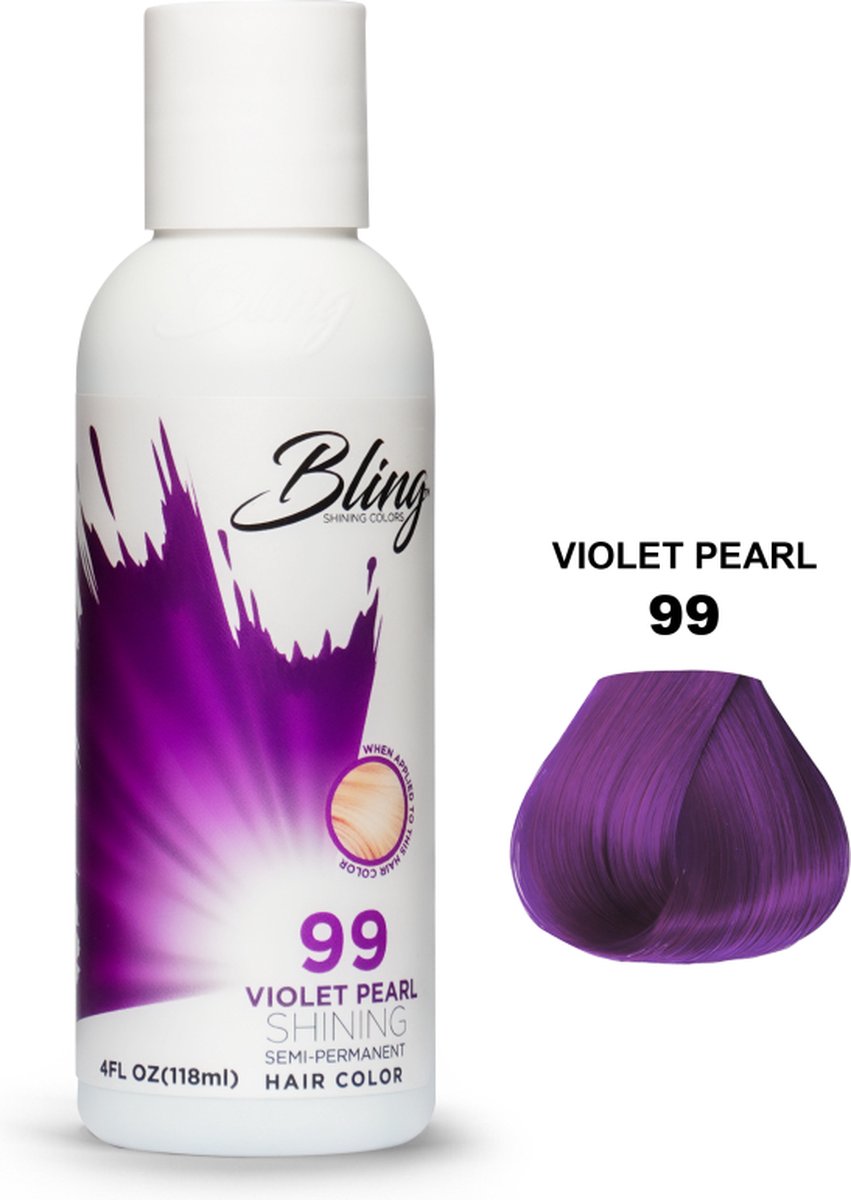 Bling Shining Colors - Violet Pearl 99 - Semi Permanent
