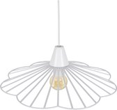 C-Création® Kananga - Hanglamp - Wit - Scandinavisch - Ø 40cm - Metaal - Woonkamer - Keuken - Slaapkamer - Hal