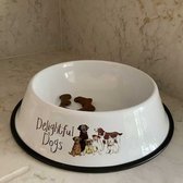 Alex Clark Voerbak Hond Groot ~ Delightful Dogs