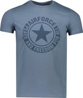 Airforce T-shirt Blauw voor heren - Lente/Zomer Collectie