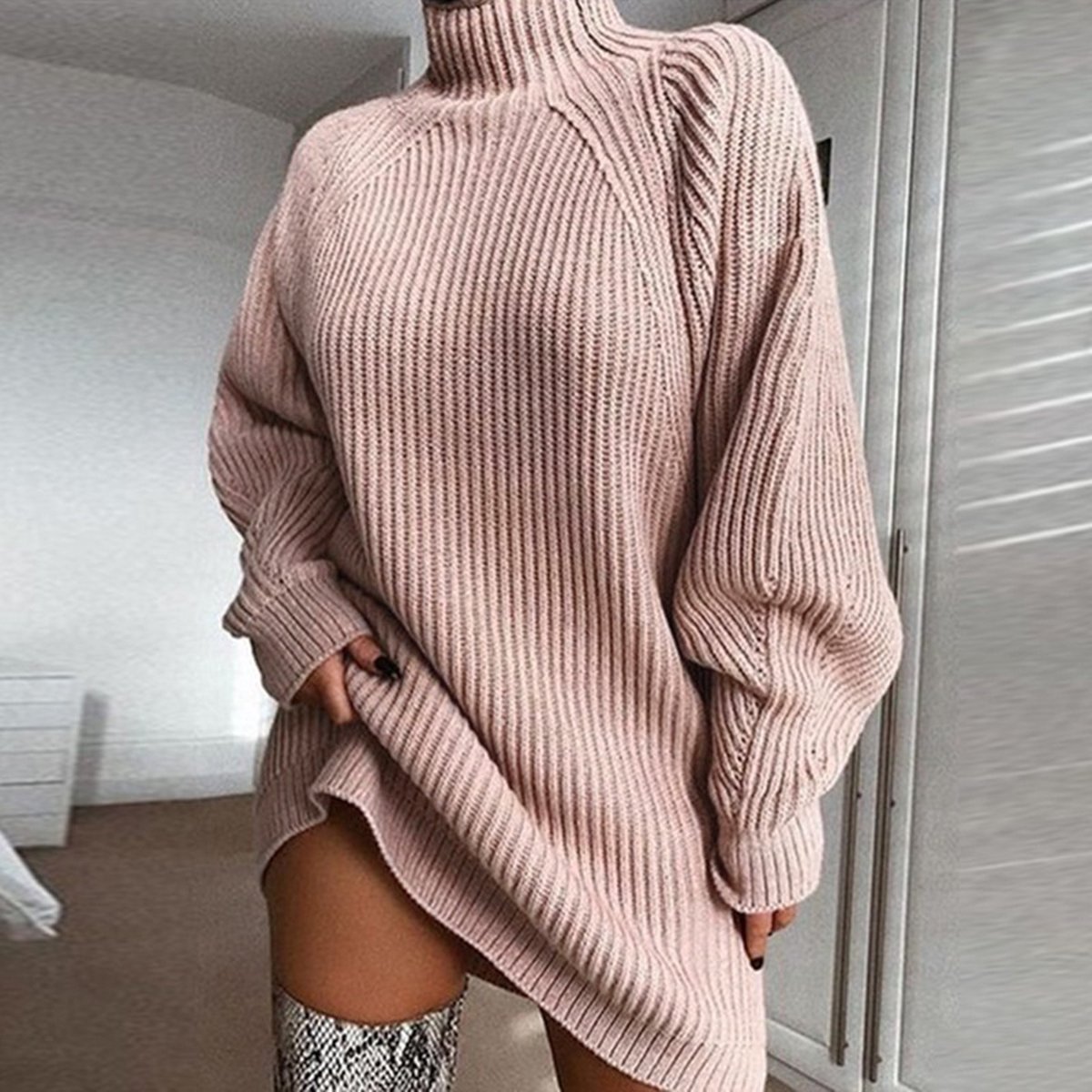 Roze Gebreide truien voor dames online kopen