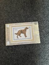 Kit de point de croix Permin Dog Series 14-8378