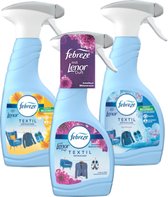 Febreze Textielverfrisser 3-Pack (Lenor April Fresh/Amethist/Zomerbriesje)