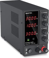 Wanptek® Voedings regulator -Transformator -Stabilisator Schakelende Voeding - Verstelbare Voeding - Eenvoudige Bediening - LED Scherm - Veilig Om Te Gebruiken