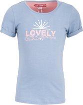 Love Station meisjes t-shirt Gigi Light Jeans Blue