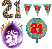 21 jaar Verjaardag Versiering Happy Party M