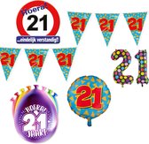 21 jaar Verjaardag Versiering Happy Party XL