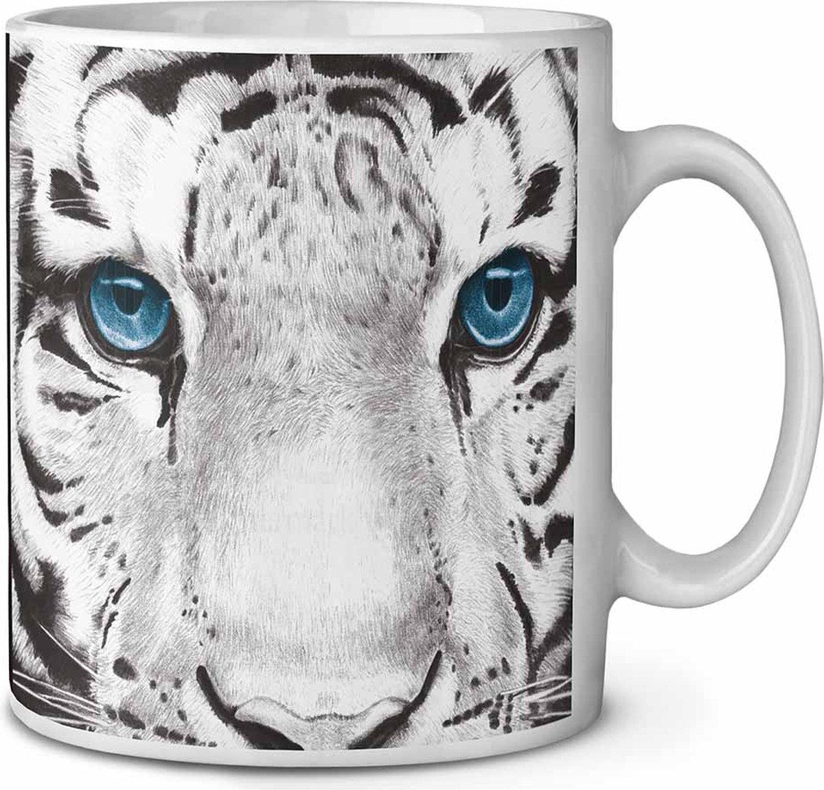 Siberische witte Tijger Koffie-thee mok
