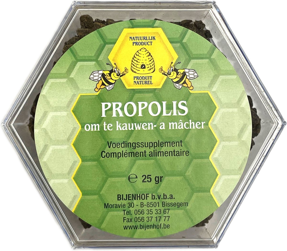 Propolis om te kauwen 25g Bijenhof