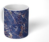 Mok - Marmer print - Rose - Patroon - Industrieel - Mokken - 350 ML - Beker - Uitdeelcadeautjes