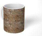 Mok - Graniet print - Beton print - Patronen - Mokken - 350 ML - Beker - Uitdeelcadeautjes