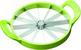 meloensnijder 23,5 cm RVS groen