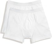 Fruit of the Loom boxer classique sous-vêtements pour hommes en coton blanc 4-pack Taille L - Sous- Sous-vêtements pour hommes