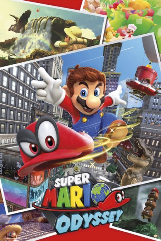 Super Mario poster - Game - Nintendo - 61 x 91.5 cm