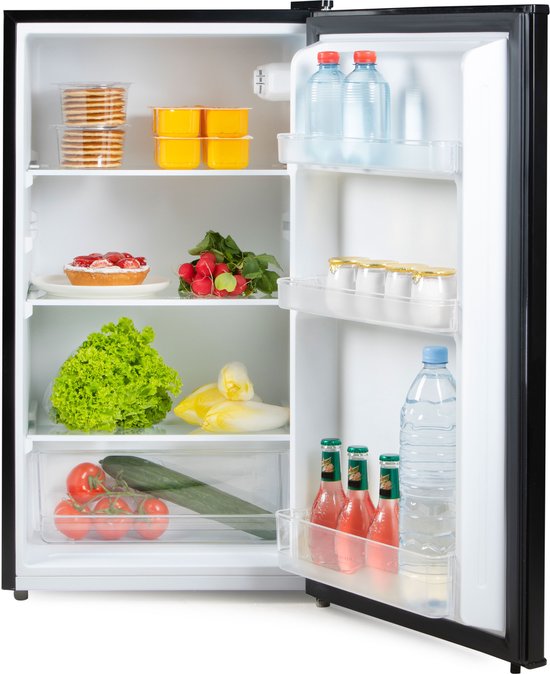 Tafelmodel koelkast: PRIMO PR138FR Koelkast tafelmodel – 93 liter inhoud – Zwart – Koelkast tafelmodel vrijstaand, van het merk PRIMO
