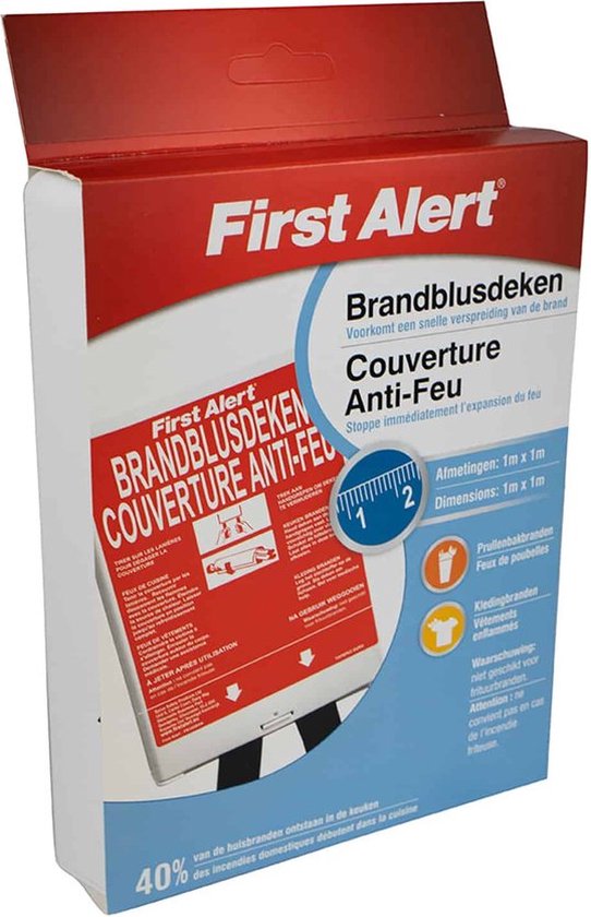 First Alert Branddeken 1 x 1M - First Alert