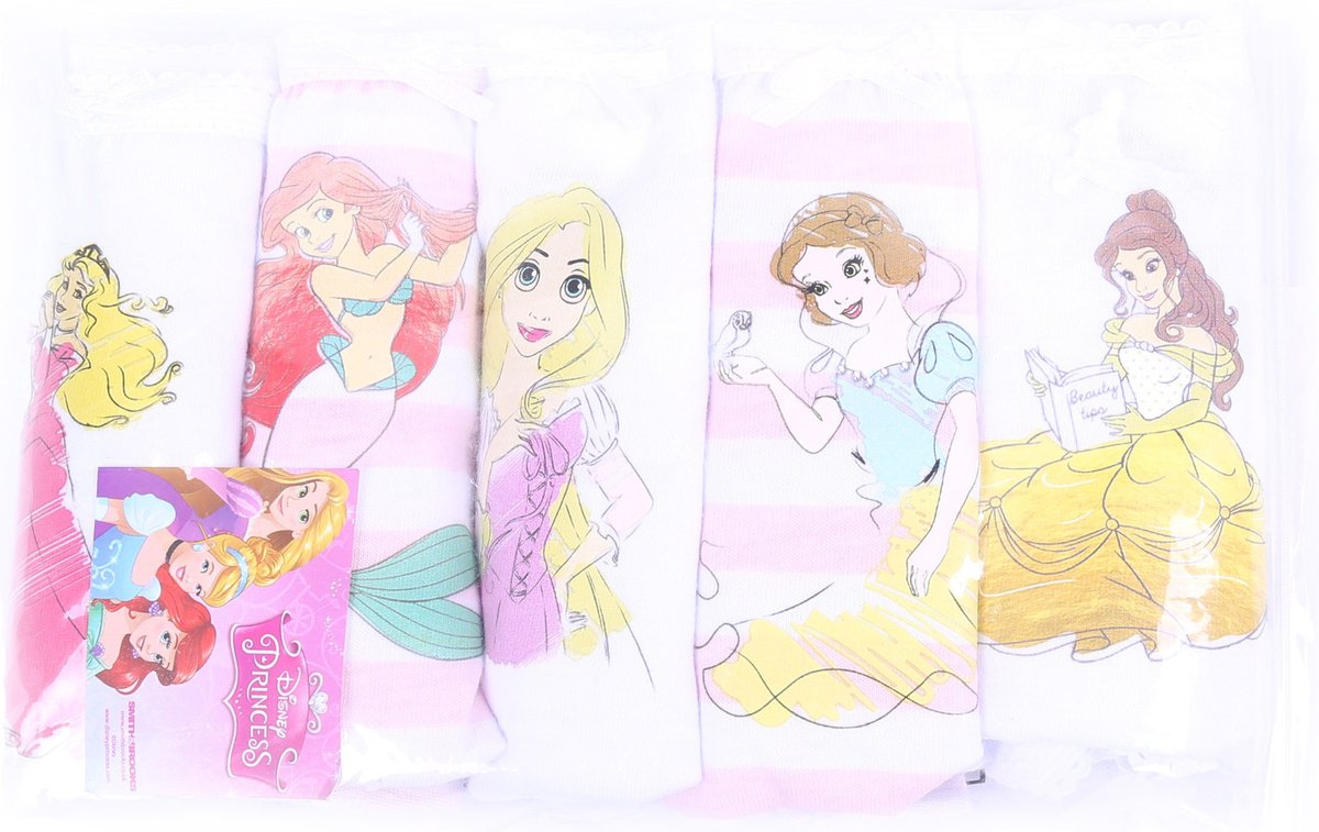 5 x witte slips - Disney Princess / 116