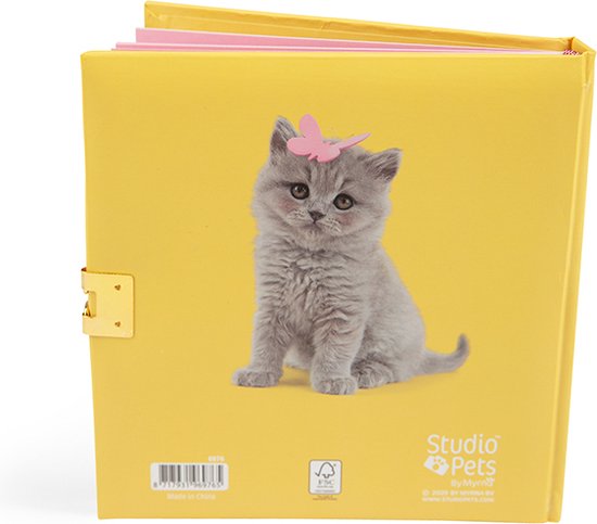 Sets de studio - Agenda de Luxe avec serrure - Chaton