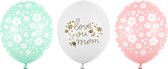 Partydeco ballonnen - Love You Mom mix (50 stuks)
