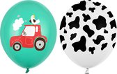 Partydeco ballonnen - Farm mix (50 stuks)