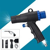 2-in-1 Stofzuiger en Stofblazer - met 3 Opzetstukken - Waterproof - Air Blower - Dust Blower - Air Duster - ABS - Zwa