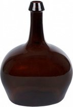 vaas Graffa Victoria 38 x 27 cm glas bruin
