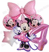 Disney Minnie Mouse Party Ballonnen 32Inch Nummer 4