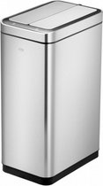 afvalbak Phantom Sensor 30 liter RVS matzilver