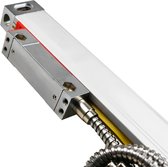 Lineaire Encoder - Met Montageset - Universeel - TTL Aansluiting - Actuator - Encoders - 5V - 10x3.4x2.2 cm - Zilver