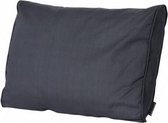 loungekussen Basic 73 x 43 cm katoen/polyester zwart