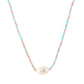 Ketting Debby - Michelle Bijoux - Kralenketting - One size - Multi