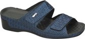 Vital -Dames -  blauw donker - slippers & muiltjes - maat 39