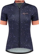 Rogelli Terrazzo Fietsshirt - Korte Mouwen - Dames - Paars, Koraal - Maat M