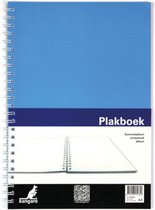 plakboek 33 x 24 cm 120 grams A4 blauw 40 vellen