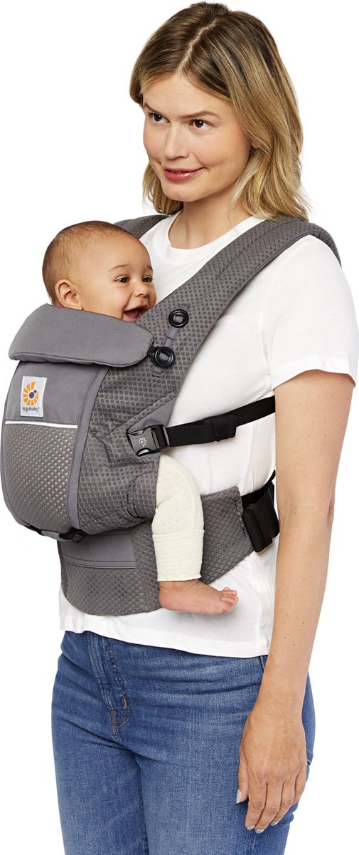 Ergobaby Adapt SoftFlex Mesh Draagzak - Graphite Grey – foto 5