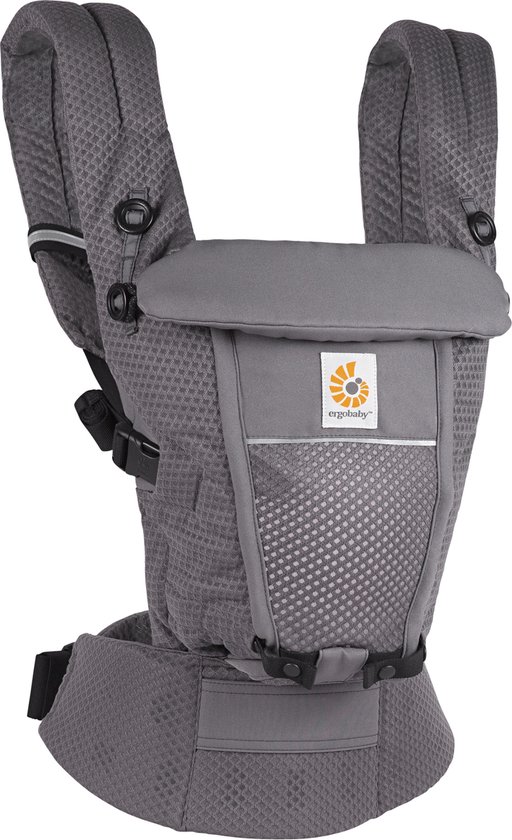 Ergobaby Babydraagzak Adapt SoftFlex™ Mesh - Graphite Grey van Ergobaby — afbeelding 2