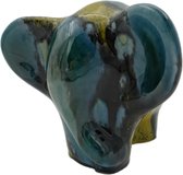 Otto Keramik decoratief beeld olifant keramiek Brasil - Olifanten beeld - Beeld olifant - Beeld van keramiek - Dierenbeeld