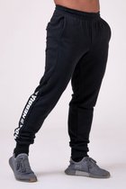 Nebbia 185 Fitness Joggers With Lampas Zwart M