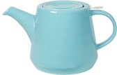 theepot Filter Cup 1 liter keramiek lichtblauw