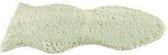 vloerkleed Jozias 60 x 90 cm fleece lichtgroen