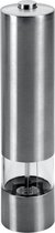 pepermolen Inox 22 cm led RVS/acryl zilver